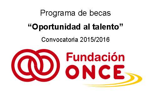 Nuevo Programa de Becas “Oportunidad al Talento” 2015/2016. Hasta el 10/10/2016