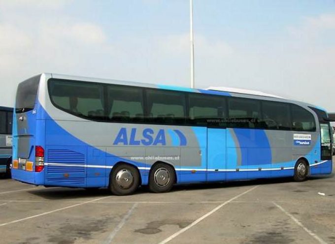 Alsa busca 30 CONDUCTORES para ruta escolar y transporte de viajeros