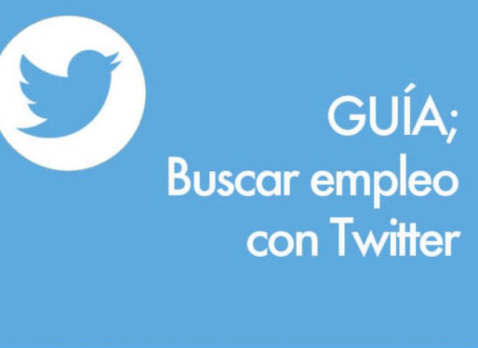 Guía; Buscar empleo con Twitter