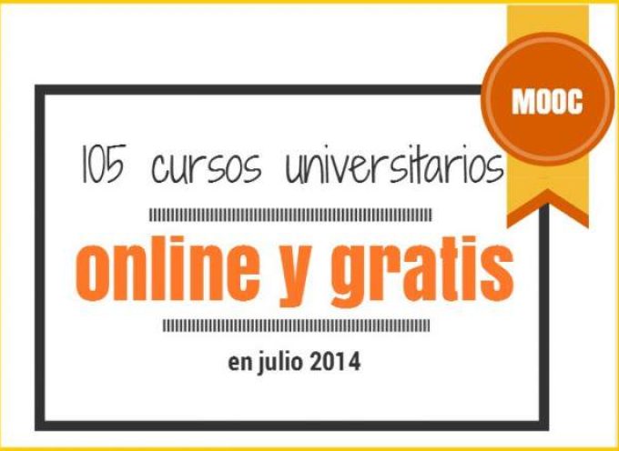 105 cursos universitarios, online y gratuitos que inician en julio