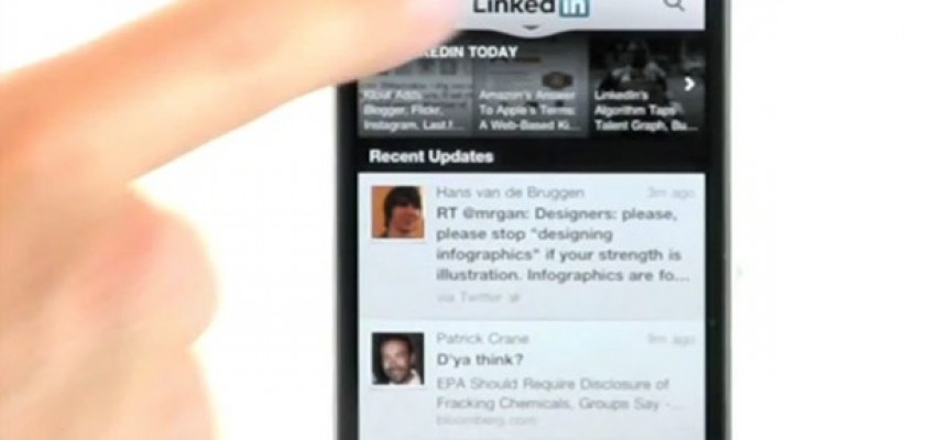 LinkedIn lanza una versión móvil que ayudará a “romper el hielo” en las reuniones