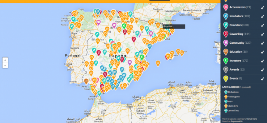 Mapa del emprendimiento en España 2014