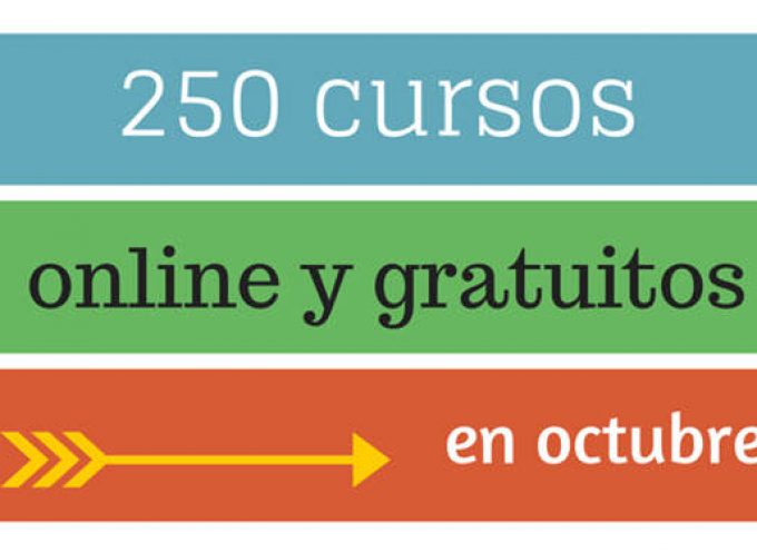 250 cursos universitarios, online y gratuitos que inician en octubre