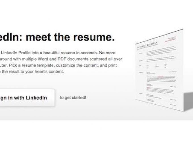 LinkedIn Resume Builder: tu curriculum vitae en dos clics
