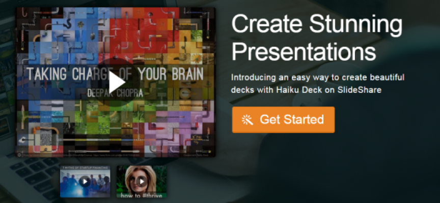 LinkedIn integra Haiku Deck en SlideShare para ayudar a crear presentaciones