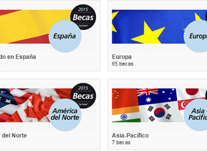 La Obra Social «la Caixa» convoca 145 becas para estudiar en España, Europa, América del Norte y la zona Asia-Pacífico.