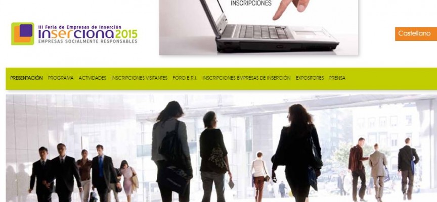 200 empresas de inserción en la “Feria Inserciona 2015″ – 18 y 19 de febrero – Zaragoza