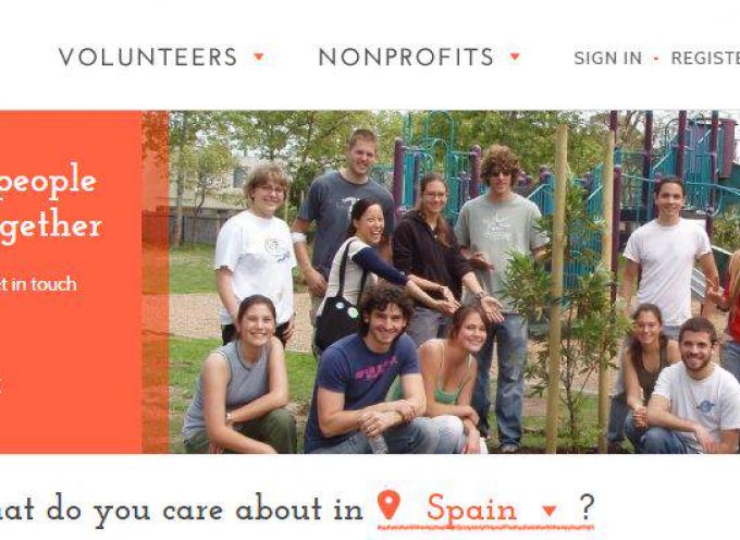 Una plataforma que conecta voluntariados de todo el Mundo