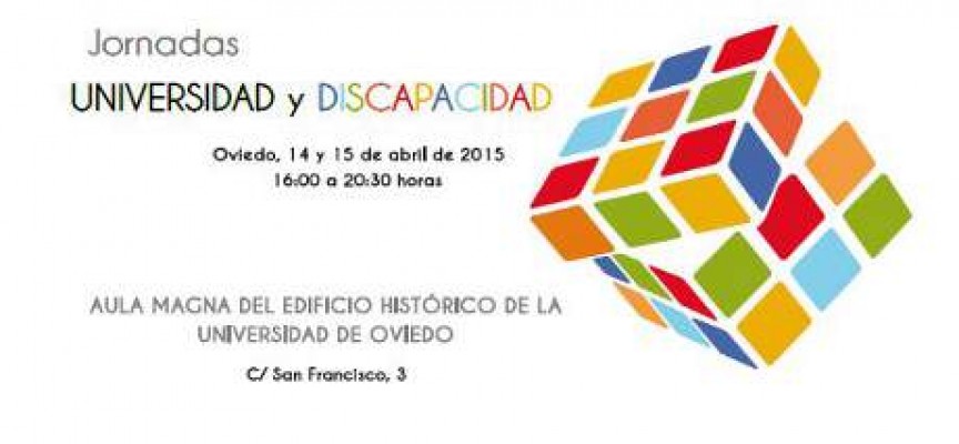 Jornadas “Universidad y discapacidad” – 14 y 15 de abril – Oviedo