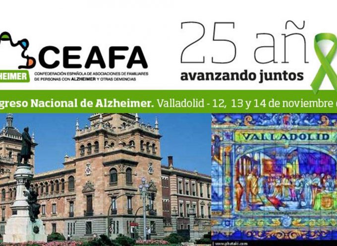 VI Congreso Nacional de Alzheimer – Valladolid, 12, 13 y 14 de noviembre