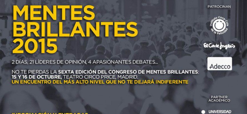 El Ser Creativo busca la idea joven más brillante de España. Plazo 25 de septiembre