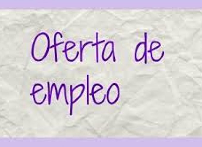 Ofertas de empleo para vendedores/as, Auxiliares administrativos/as, camarer@s…