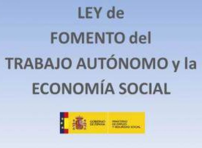 Ley de fomento del trabajo autónomo: las 10 medidas clave