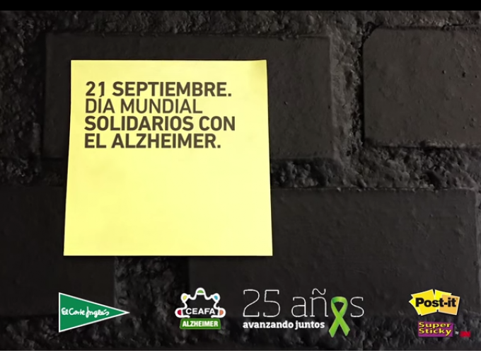 21 de Septiembre #DíaMundialAlzheimer #Hazqueestegestosepegue