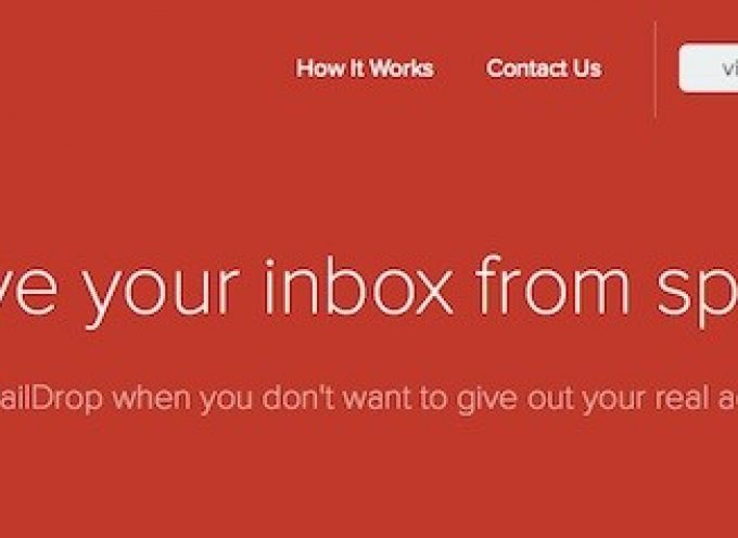 MailDrop, plataforma de email para cuando no queramos dar nuestro correo electrónico