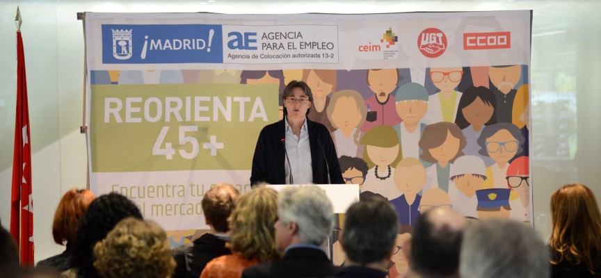 Plan Reorienta 45 + Modelo Integral de Inserción Sociolaboral. (Madrid). Metabuscador de empleo.