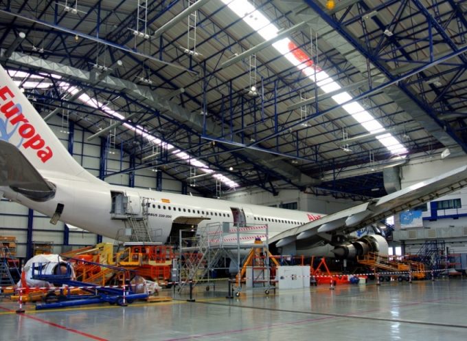 400 empleos en el nuevo hangar de mantenimiento de aeronaves de Globalia.