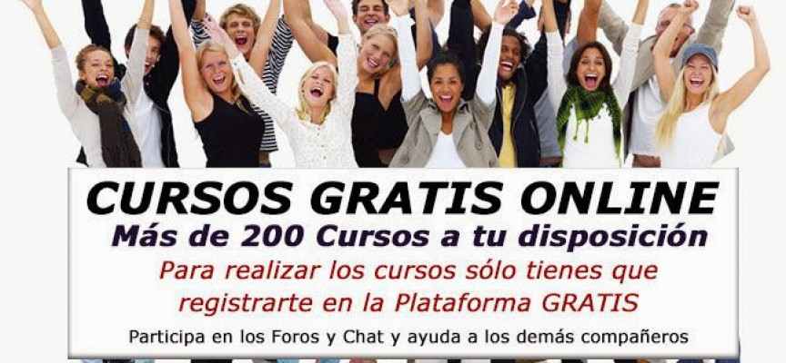 Más de 250 Cursos gratis de Informática, Idiomas, Marketing…..Con certificado de participación.