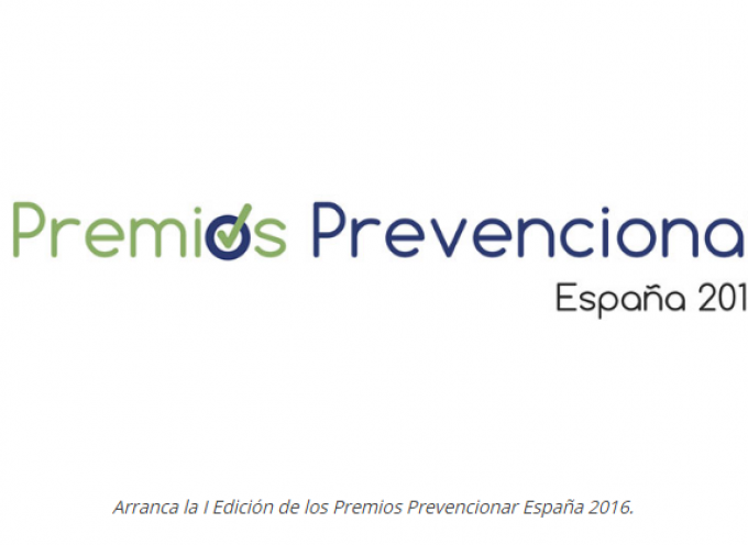 Prevencionar convoca la I Edición de los Premios Prevencionar España 2016. Plazo 31 de julio2016
