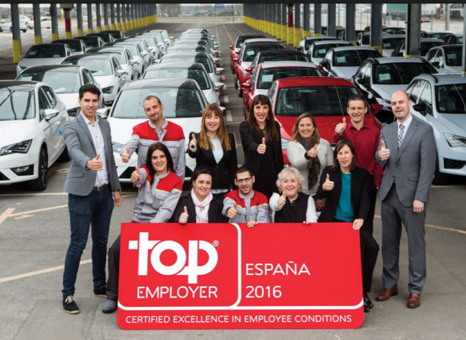 Directorio de los 73 mejores empleadores de España 2016. Top Employers.