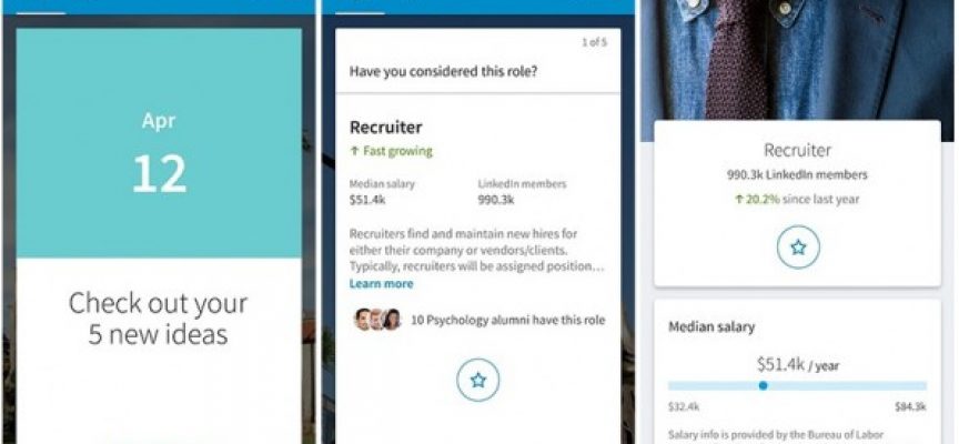 LinkedIn lanza una app para estudiantes