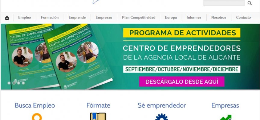 Amplia programación del Centro de Emprendedores de Alicante