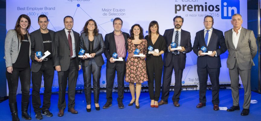 Ineco, Mango, Grifols, Grupo Cobra, SocialPoint, Deloitte y BBVA, premios LinkedIN 2016