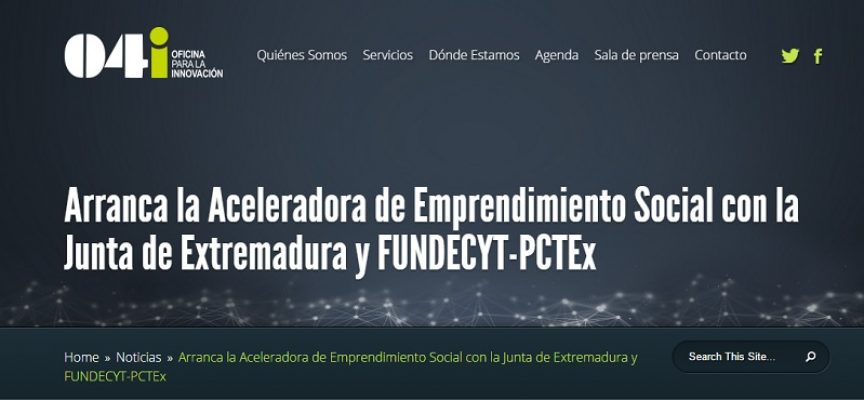 El programa de Emprendimiento Social de Extremadura contempla tres lineas de actuación