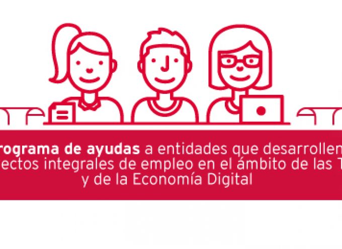 Red.es abre la convocatoria de las ayudas para la formación y el empleo juvenil en la economía digital
