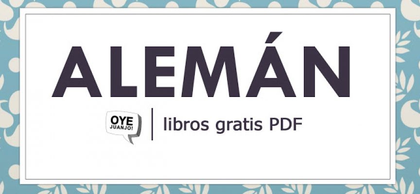10 libros PDF para aprender alemán gratis