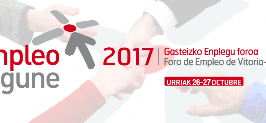 Foro de Empleo Vitoria-Gasteiz, 26 y 27 de octubre 2017
