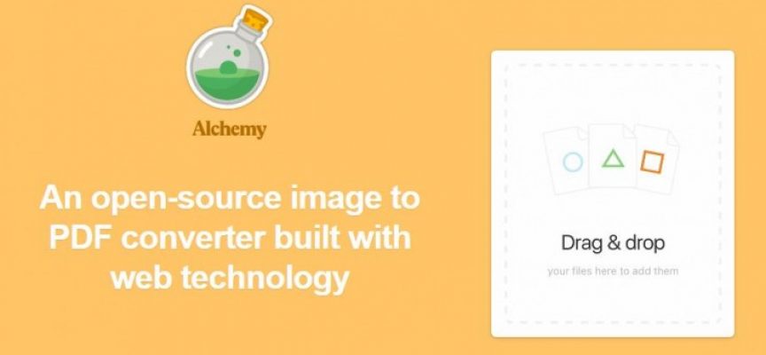 Alchemy, una buena opción para transformar imágenes en PDF o GIF