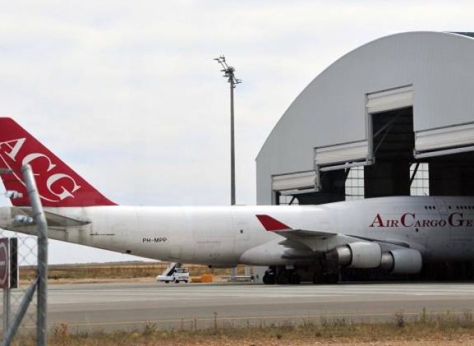 El nuevo hangar del aeropuerto de Teruel creará 100 empleos