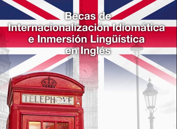 2.400 becas de inmersión lingüística en inglés en España. Plazo 22/03/2018
