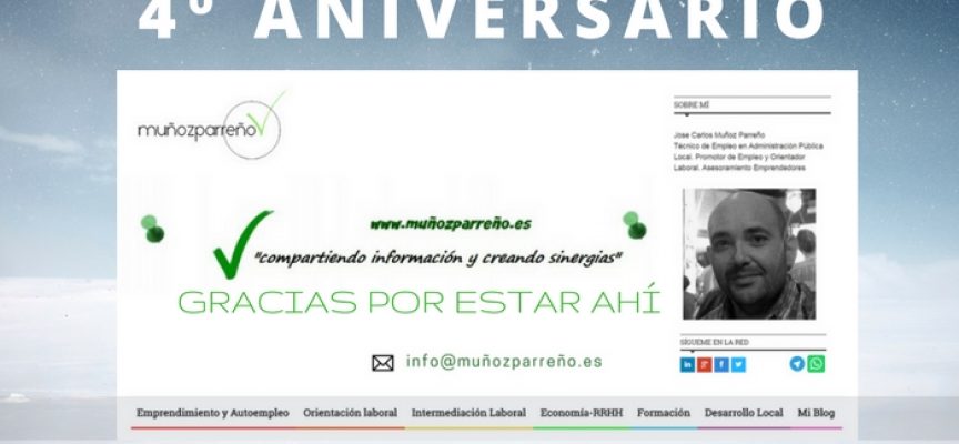 4ª Aniversario “compartir información y crear sinergias” | muñozparreño.es