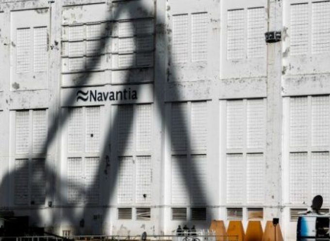 1.500 empleos en la empresa pública Navantia en Cartagena, Ferrol y Cádiz