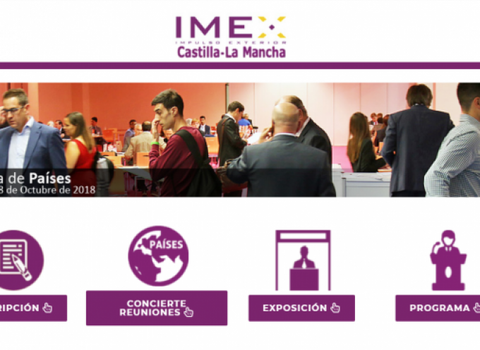 3ª Edición de la Feria IMEX Castilla La Mancha de Negocio Internacional #Albacete 17 y 18 octubre