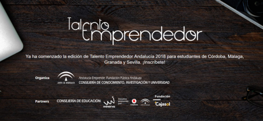 Andalucía convoca la tercera edición de ‘Talento Emprendedor’