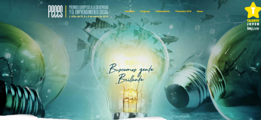 P.E.C.E.S (PREMIOS EUROPEOS A LA CREATIVIDAD Y EL EMPRENDIMIENTO SOCIAL) – Plazo: 17/02/2019