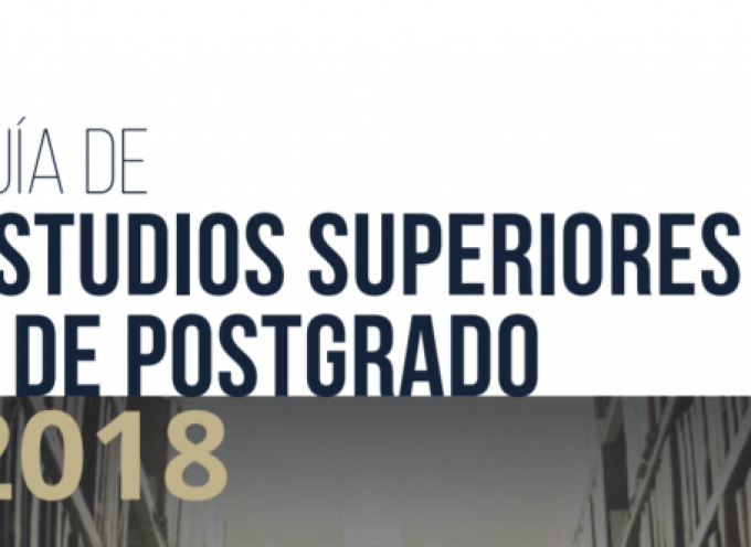 Guía de Estudios Superiores y de Postgrado 2018