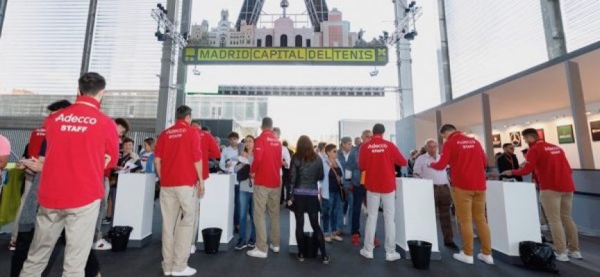 Contratación de 800 personas para el Mutua Madrid Open