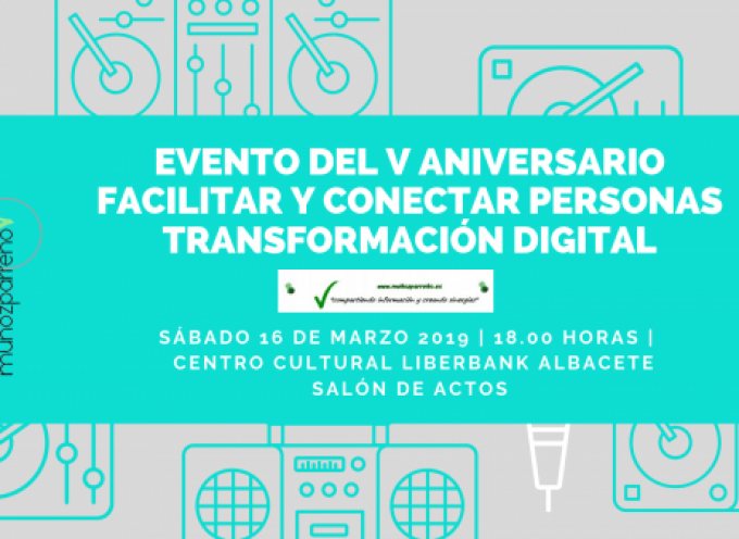 V ANIVERSARIO de la web / 16 de marzo 2019 – Ponencia y presentación del Evento | Gracias AFA Albacete.