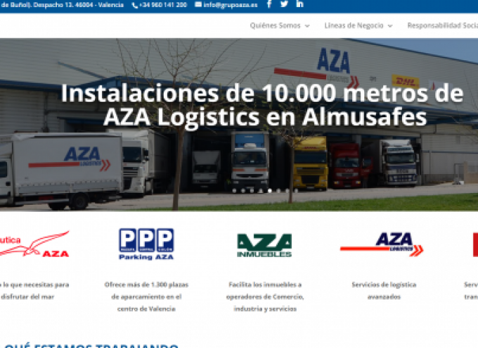 La Plataforma logística del Grupo AZA creará 200 puestos de trabajo en Sagunto