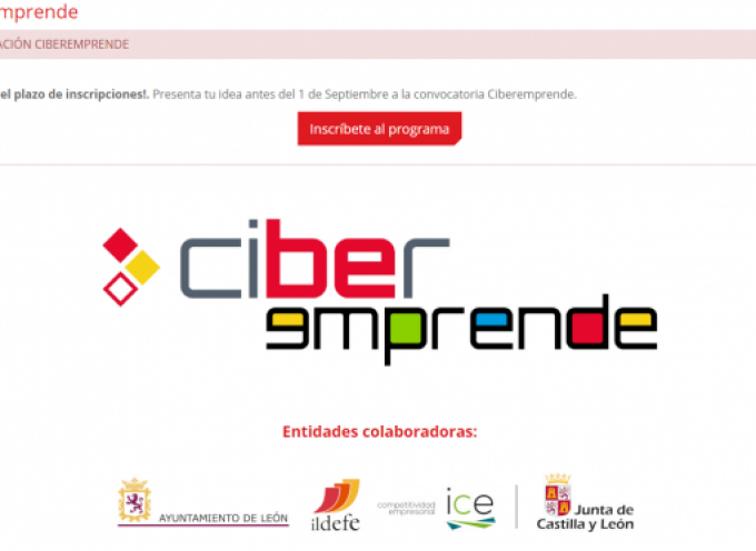 INCIBE abre los plazos de inscripción para Ciberemprende 2019 – Plazo 1 de septiembre