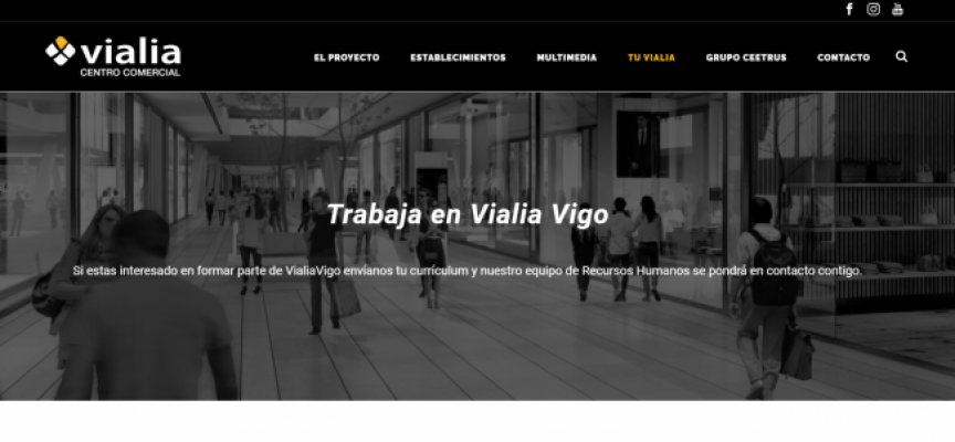 El Centro Vialia ya ofrece empleos en Vigo
