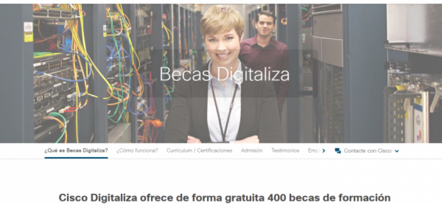 Cisco beca a 400 jóvenes en la II Edición de las «Becas Digitaliza»