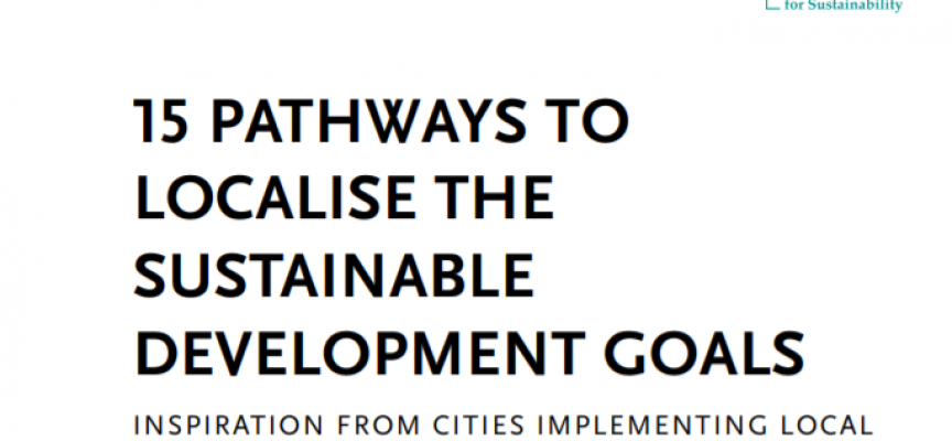 Nueva guía para implementar los Objetivos de Desarrollo Sostenible en el ámbito local