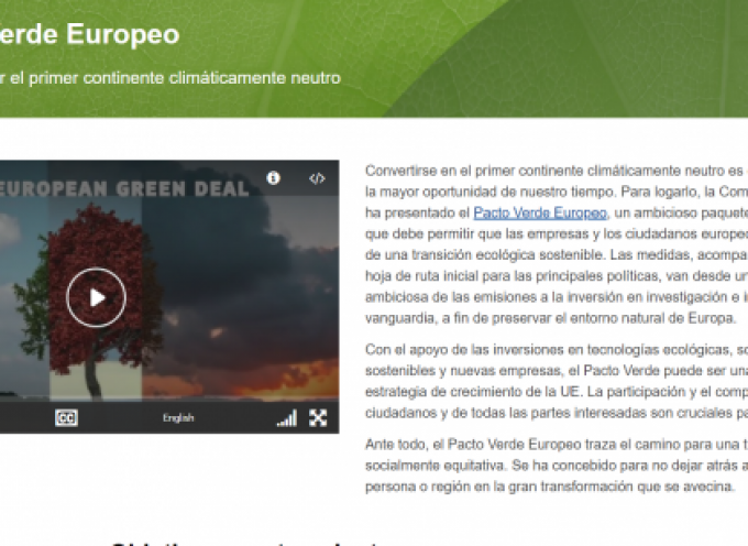 La Comisión Europea presenta el Pacto Verde Europeo, la gran hoja de ruta climática con la que quiere transformar Europa