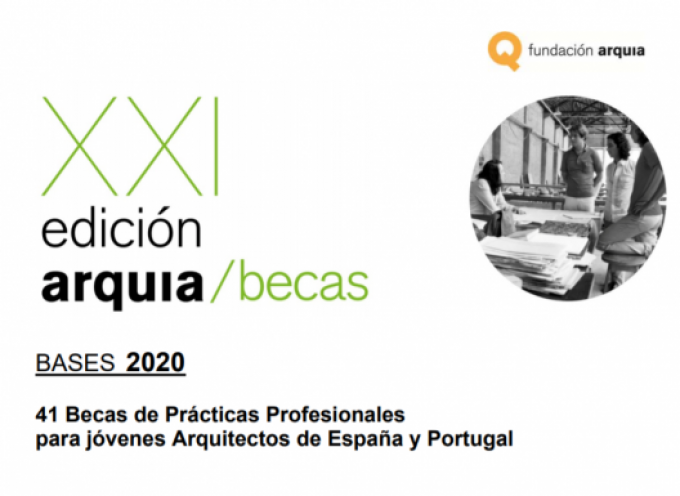 Becas ARQUIA | Plazo hasta el 30/04/2020