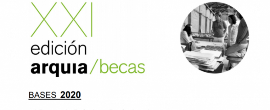 Becas ARQUIA | Plazo hasta el 30/04/2020